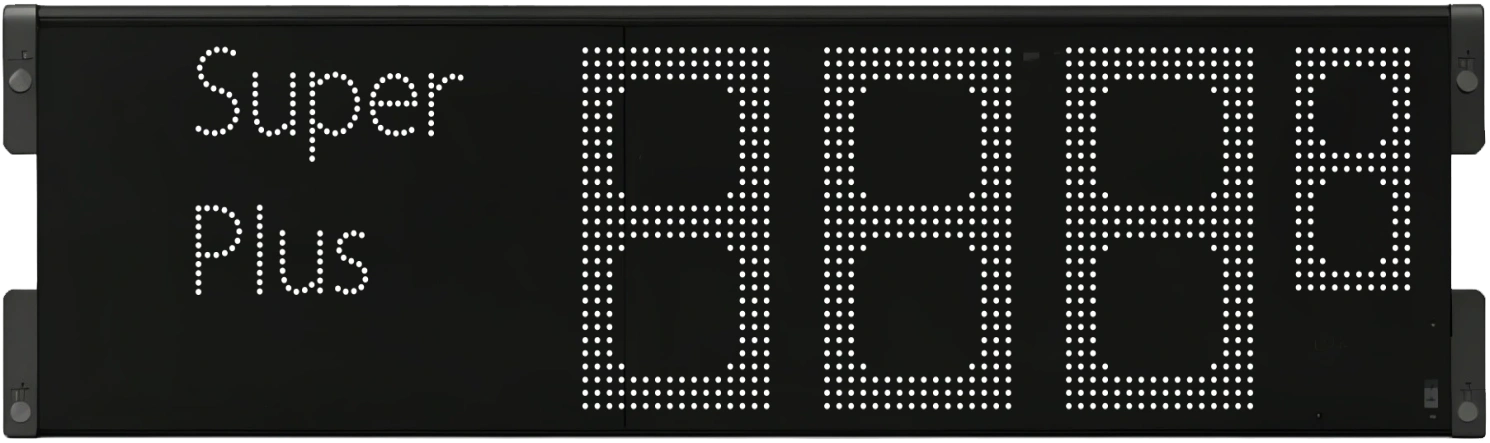 Preisanzeige BXL Super Plus